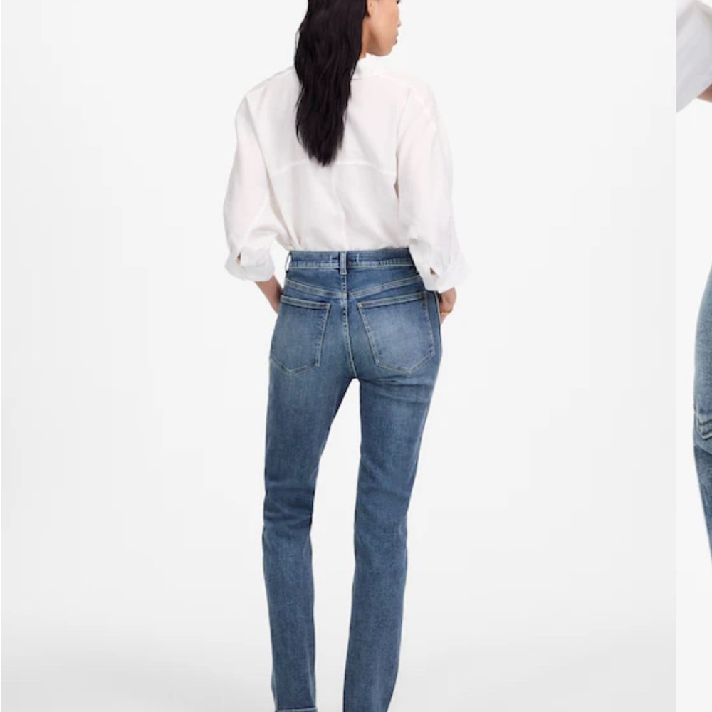 Madewell High Rise Stovepipe Jeans - Picture 3 of 5